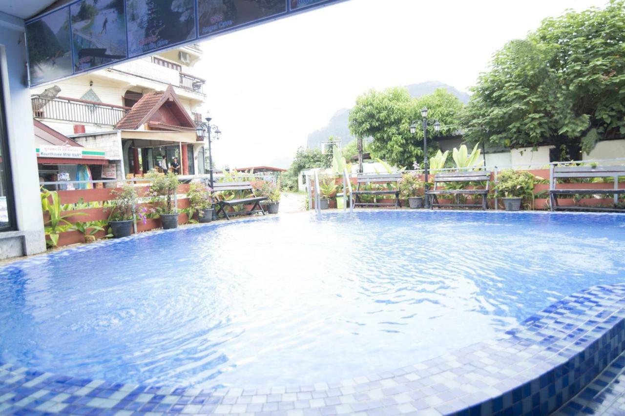 Mountainview Riverside Boutique Hotel Vang Vieng Exterior photo